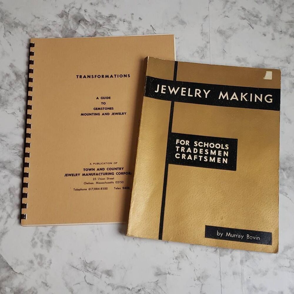 Vintage Jewelry Making Books by Murray Bovin